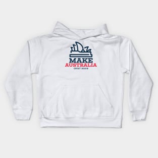 Make Australia Great Again Gift Kids Hoodie